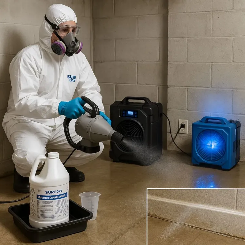 Sanitization and Odor Removal process in Redington Shores, FL
