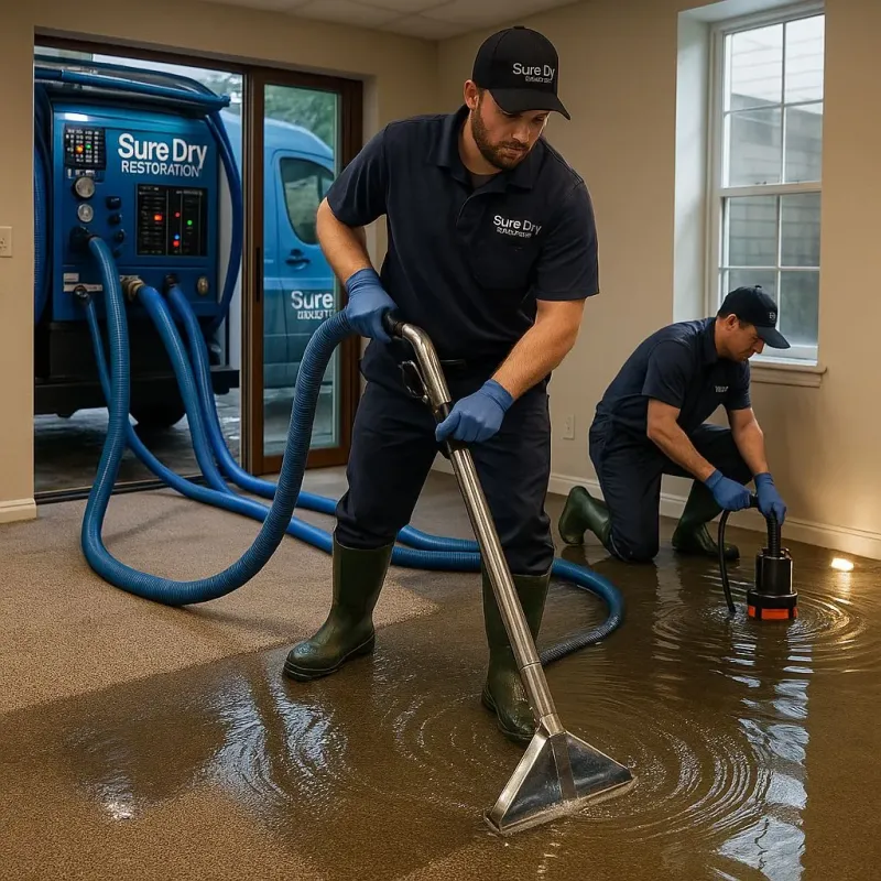 Water Extraction and Removal process in Redington Shores, FL